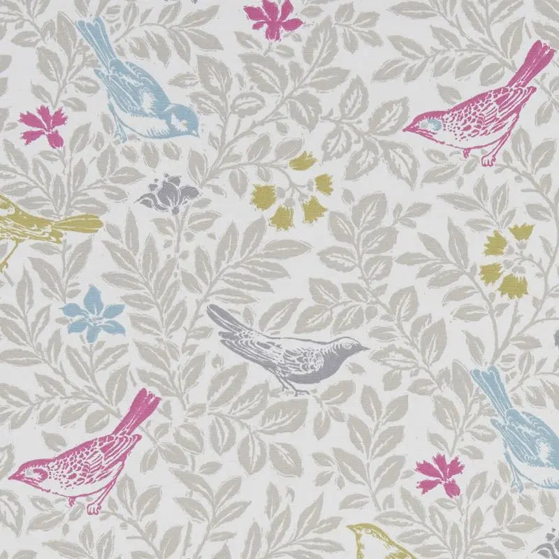 Clarke and Clarke Fabric F1184-3 Bird Song Summer