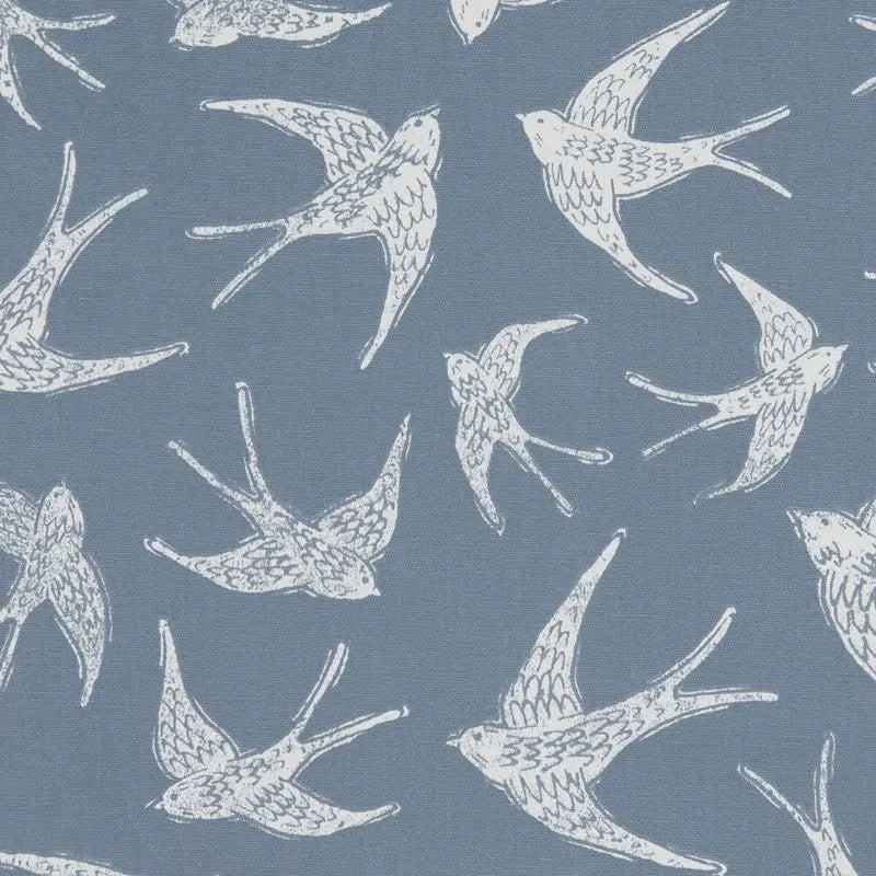 Clarke and Clarke Fabric F1187-4 Fly Away Navy