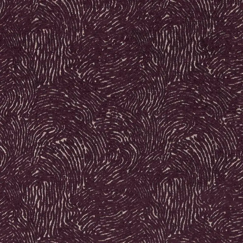 Clarke and Clarke Fabric F1320-3 Levante Damson