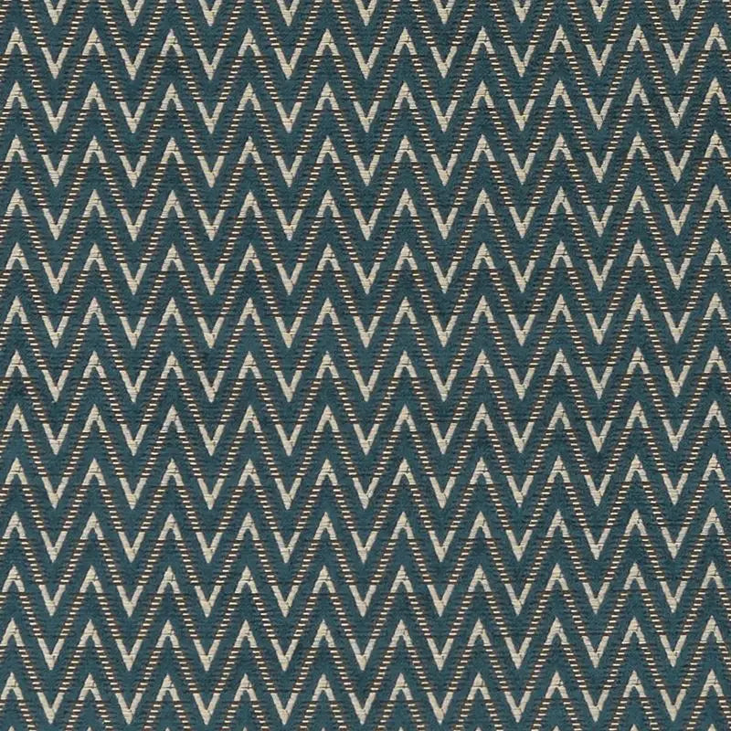 Clarke and Clarke Fabric F1324-7 Zion Teal