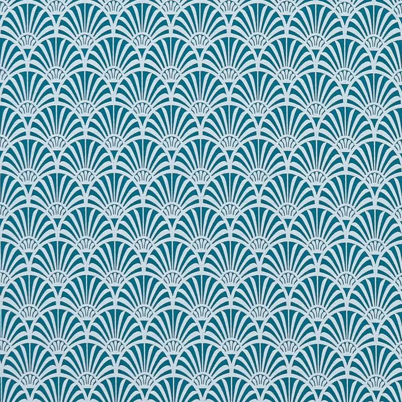 Clarke and Clarke Fabric F1351-4 Zellige Teal