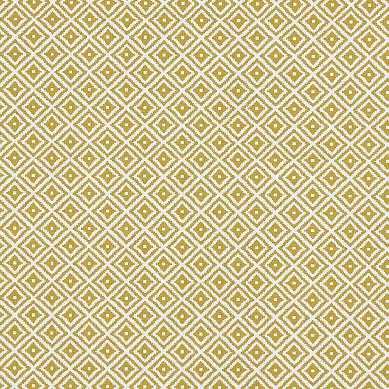 Clarke and Clarke Fabric F1374-5 Kiki Ochre