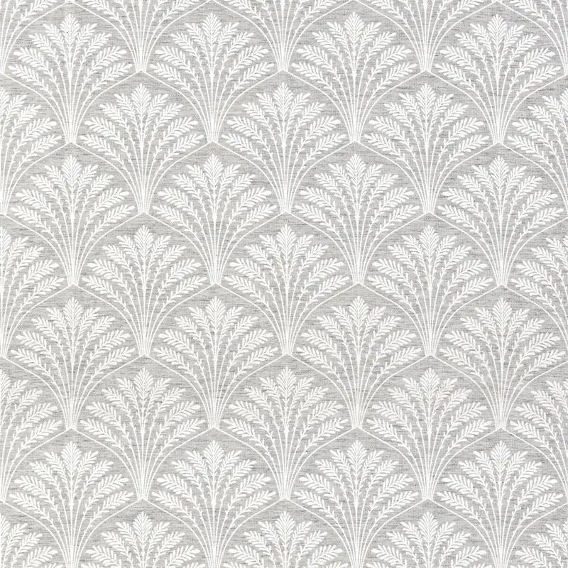 Clarke and Clarke Fabric F1413-3 Freja Charcoal