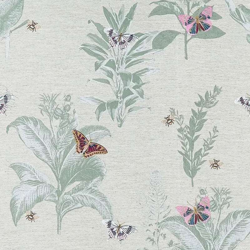 Clarke and Clarke Fabric F1432-5 Monarch Summer