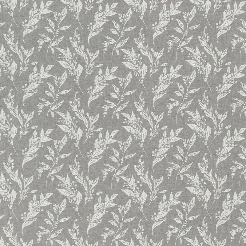 Clarke and Clarke Fabric F1440-4 Eternal Silver