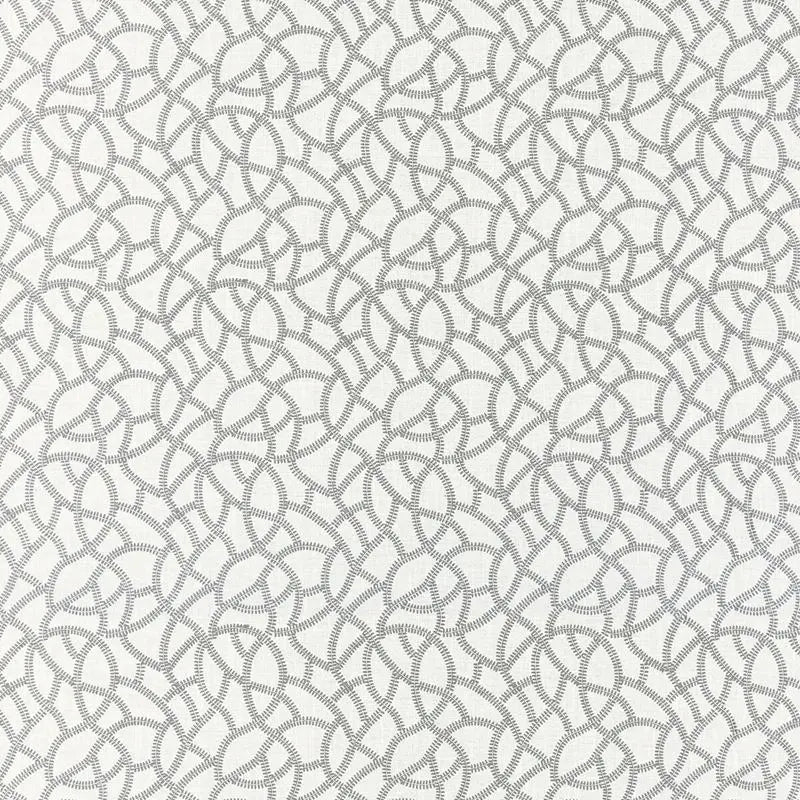 Clarke and Clarke Fabric F1447-4 Panache Silver