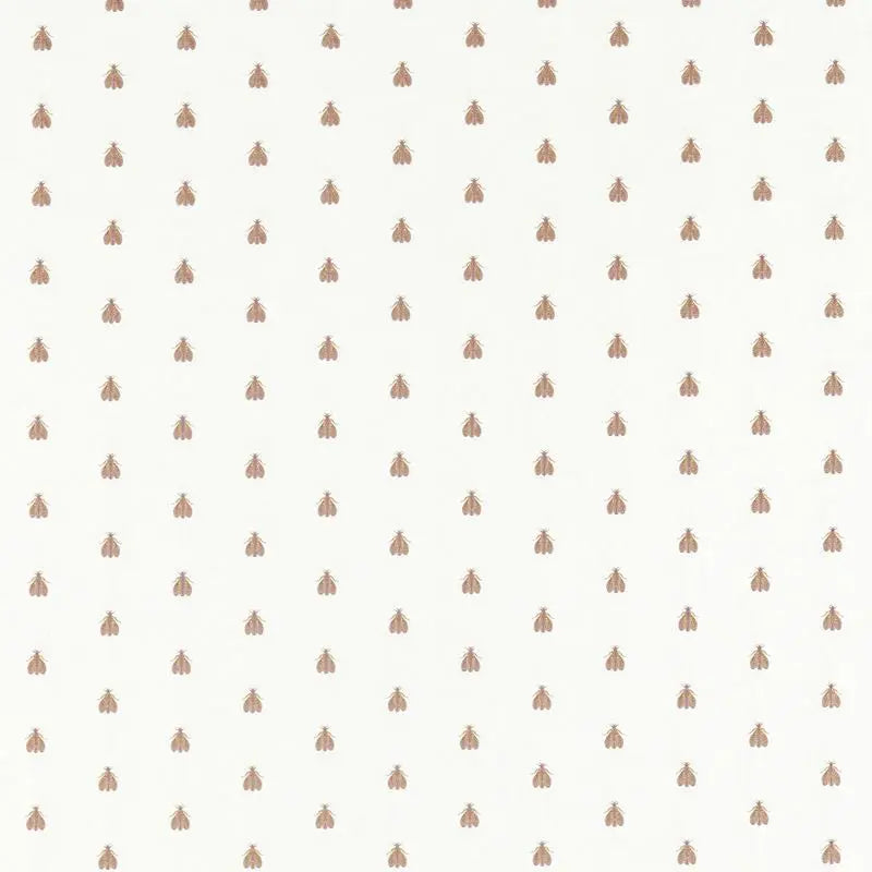 Clarke and Clarke Fabric F1507-1 Falena Blush/Gold