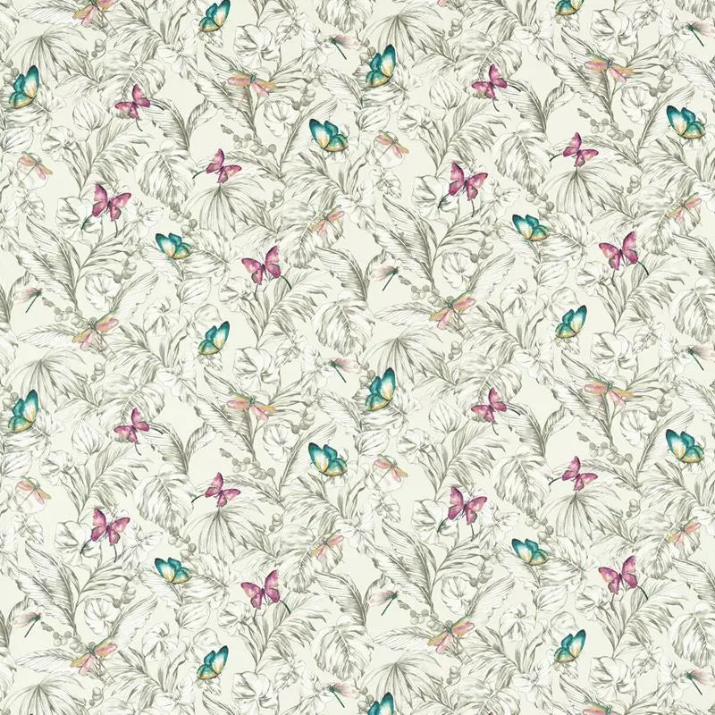 Clarke and Clarke Fabric F1513-2 Acadia Linen