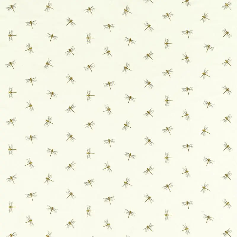 Clarke and Clarke Fabric F1514-2 Damsel Citron