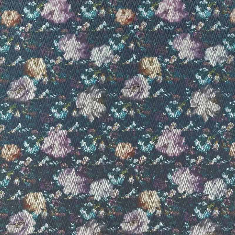 Clarke and Clarke Fabric F1523-3 Camile Midnight