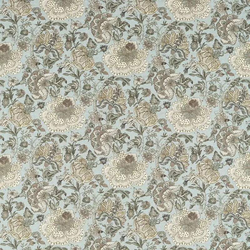 Clarke and Clarke Fabric F1542-2 Lucienne Mineral