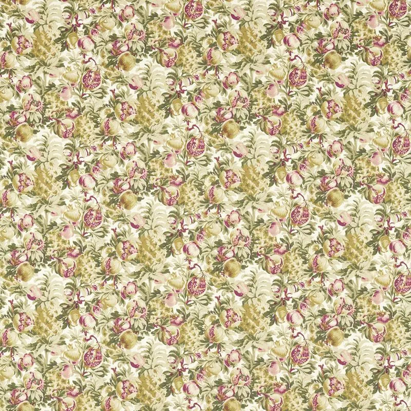 Clarke and Clarke Fabric F1544-2 Francis Blush/Raspberry