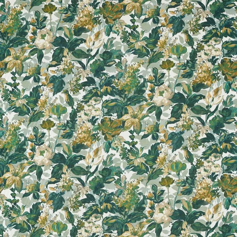 Clarke and Clarke Fabric F1655-2 Lilum Glade