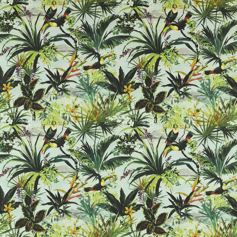 Clarke and Clarke Fabric F1676-2 Toucan Outdoor