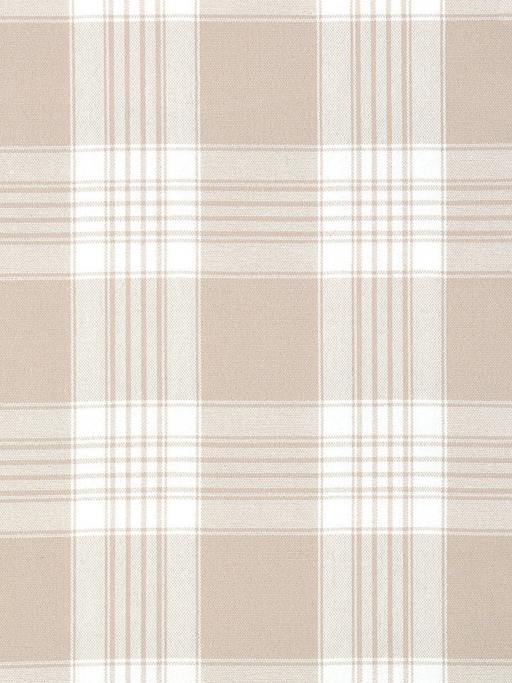 Scalamandre Fabric F3 00013020 Poker Plaid Sand