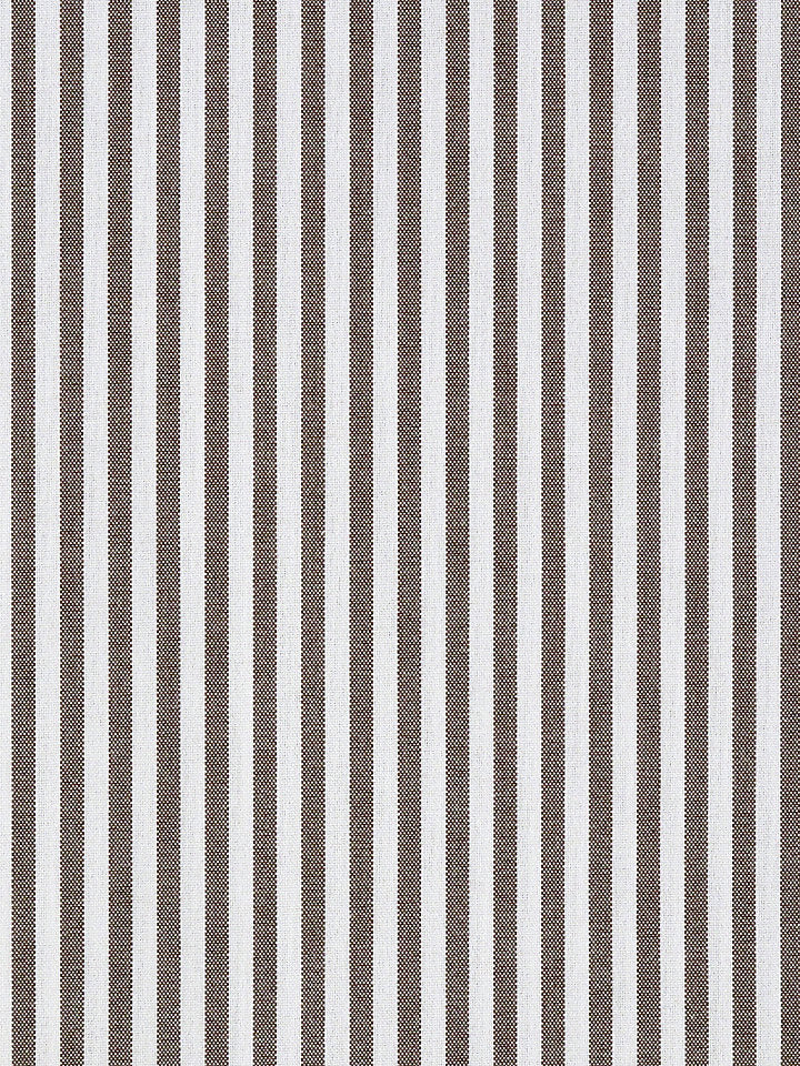 Scalamandre Fabric F3 00023017 Poker Ticking Stripe Espresso