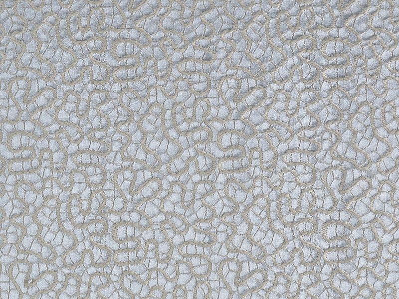 Scalamandre Fabric F3 00028006 Galleria Colonna Lace Light Blue