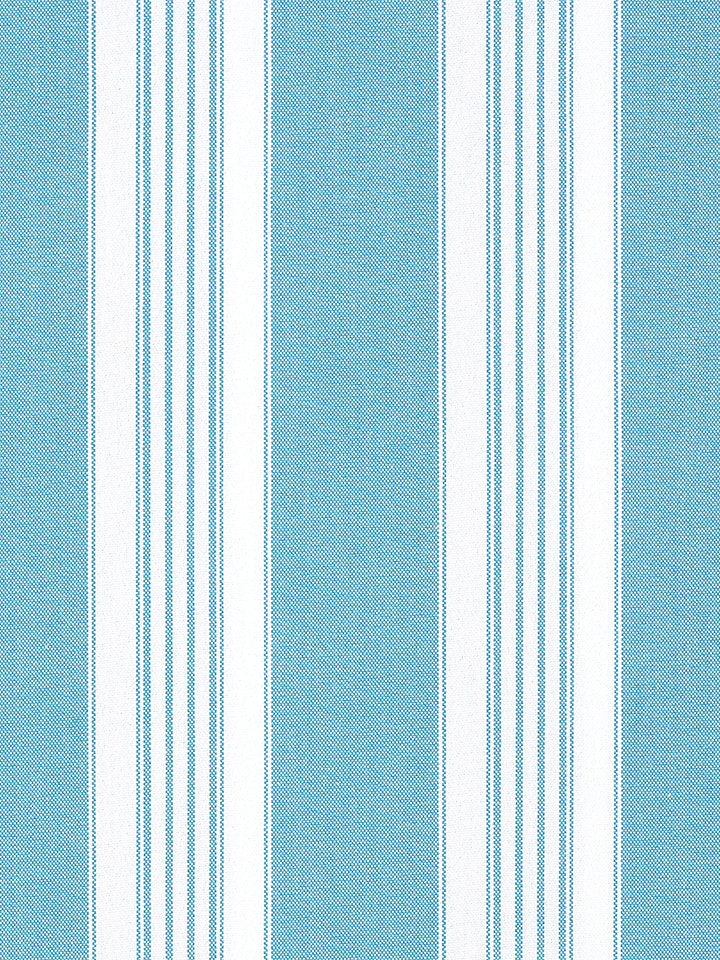 Scalamandre Fabric F3 00053021 Poker Wide Stripe Aqua