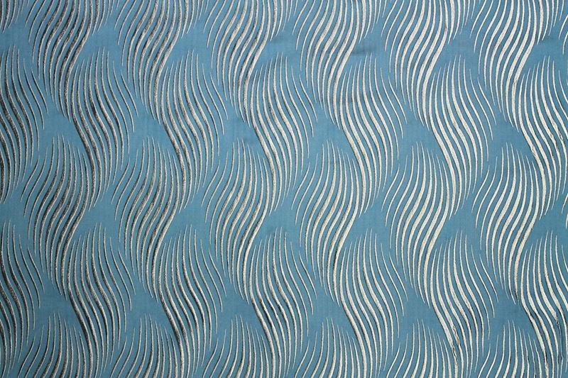 Scalamandre Fabric F3 00068029 Via Della Spiga Teal