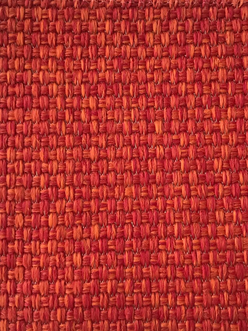 Scalamandre Fabric F3 00121080 Madagascar Solid Fr Tomato