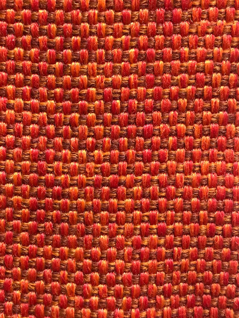 Scalamandre Fabric F3 00131080 Madagascar Solid Fr Paprika