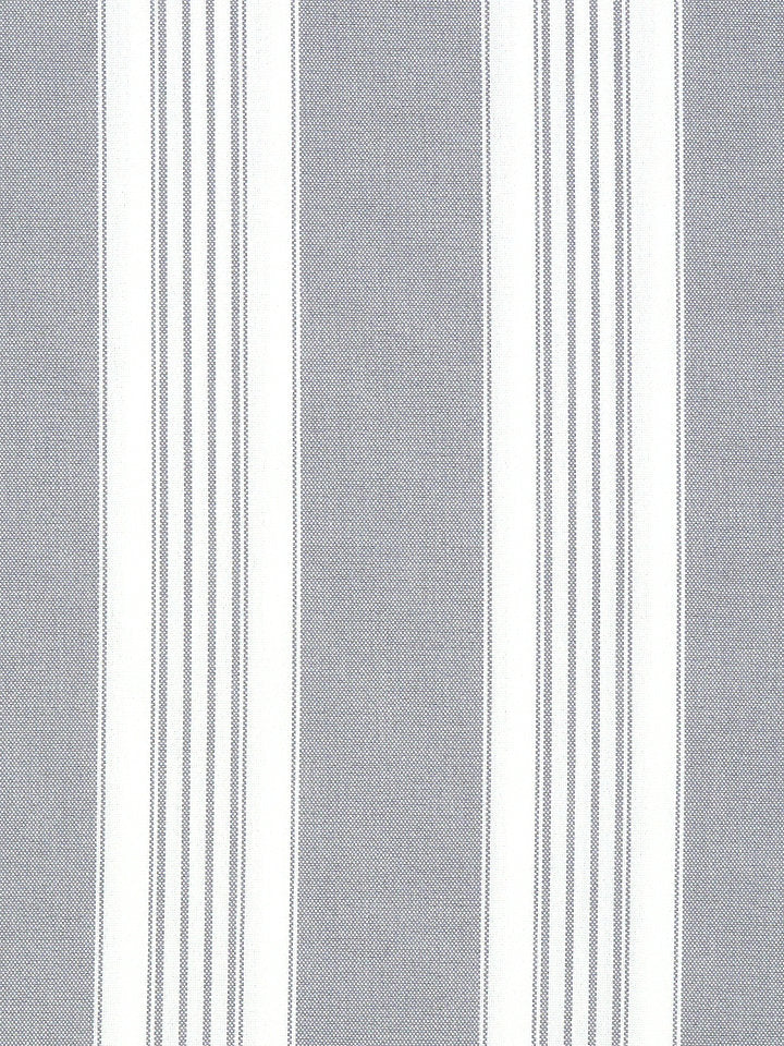 Scalamandre Fabric F3 00153021 Poker Wide Stripe Heather Grey