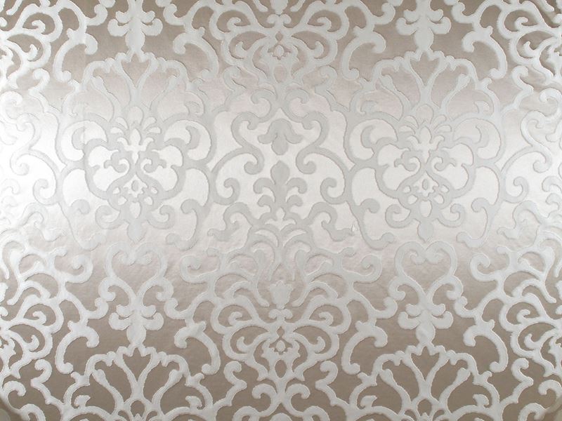 Scalamandre Fabric F3 3615DAMA Galleria Colonna Damasco Sand