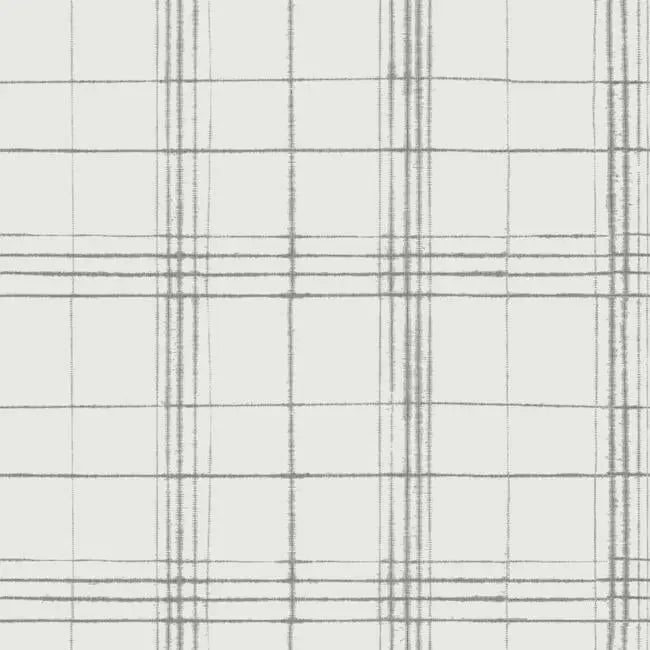 York Wallpaper FH4018 Farmhouse Plaid