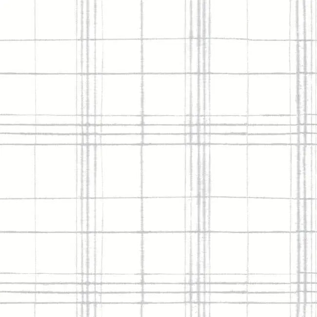 York Wallpaper FH4020 Farmhouse Plaid