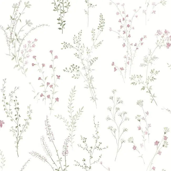 York Wallpaper FH4028 Wildflower Sprigs