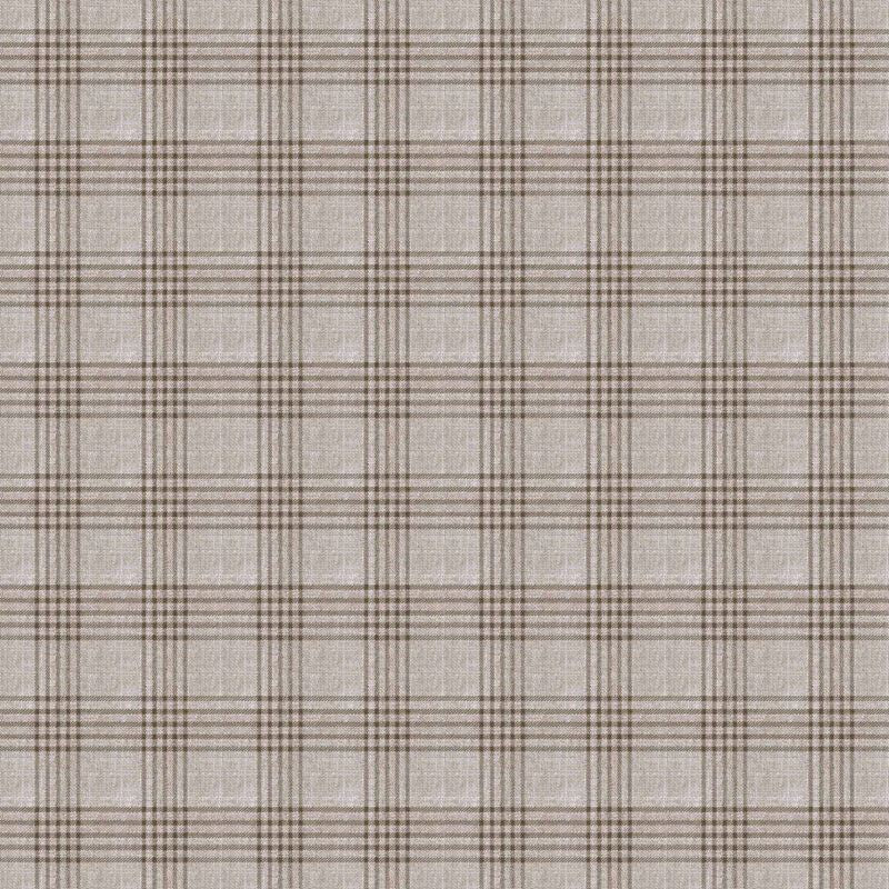 RM Coco Fabric French Plaid Greige