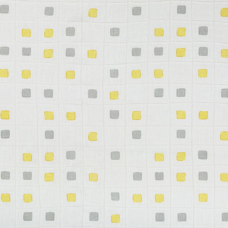 Kravet Basics Fabric GRIDWORK.411 Gridwork Citrine