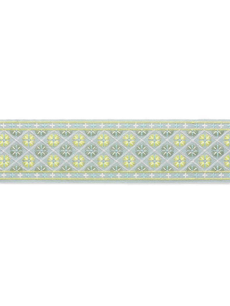 Scalamandre Fabric GW 0003T3329 Hansel Embroidered Tape Summer Breeze