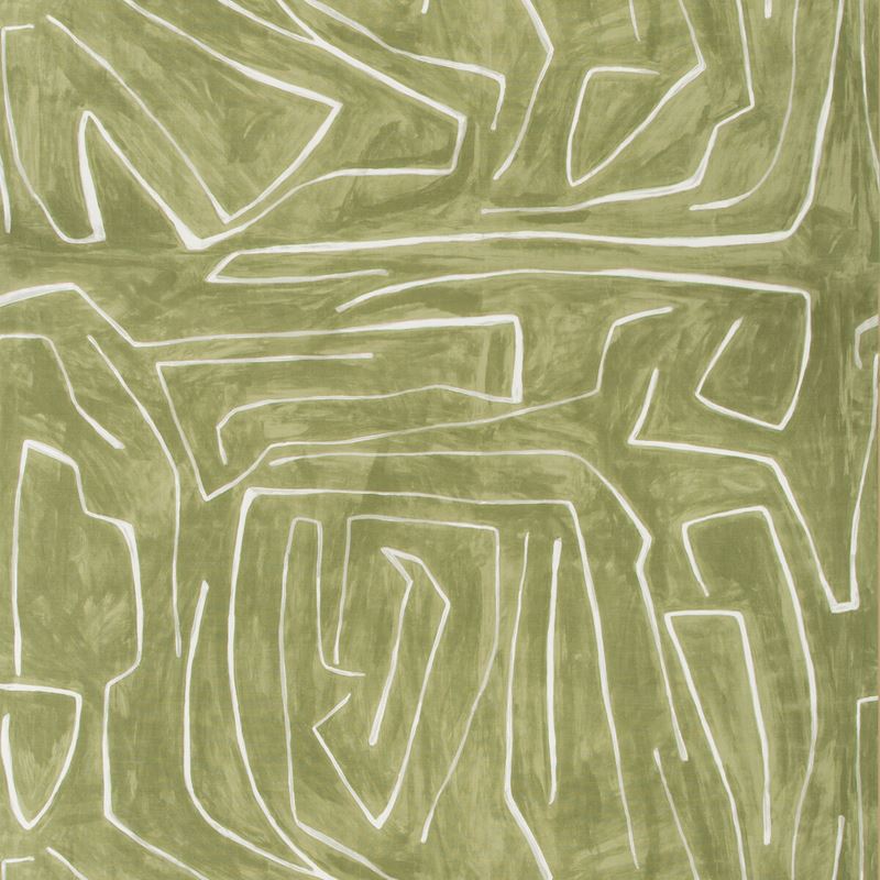 Groundworks Fabric GWF-3530.123 Graffito Fern