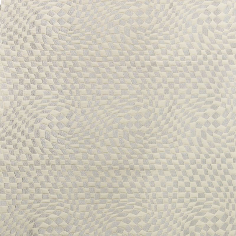 Groundworks Fabric GWF-3725.111 Ionic Salt/Silver