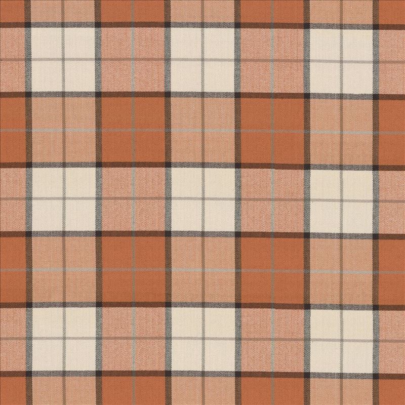 Kasmir Fabric Hemingway Plaid Sunkist