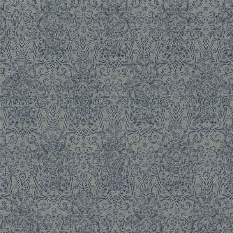 Kasmir Fabric Henna Indigo