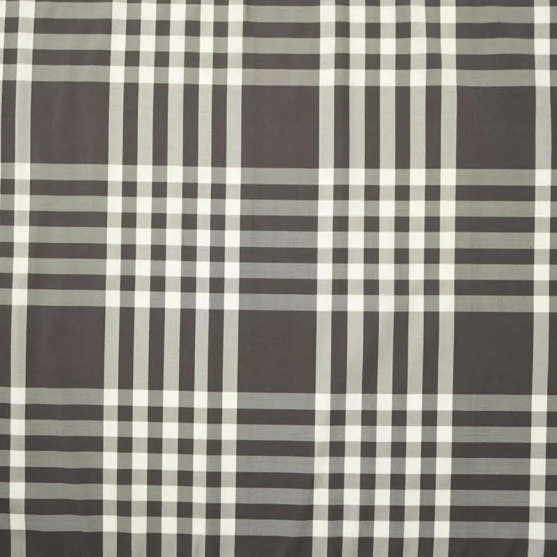 Brunschwig & Fils Fabric JAG-50055.68 Robin Silk Plaid Roman Stone