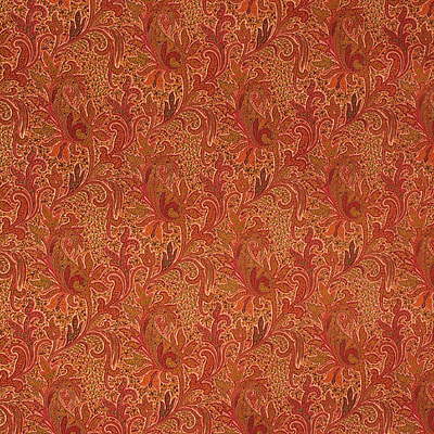 Fabric JAIPUR PAISLEY.CORAL Lee Jofa Jaipur Paisley-Coral by