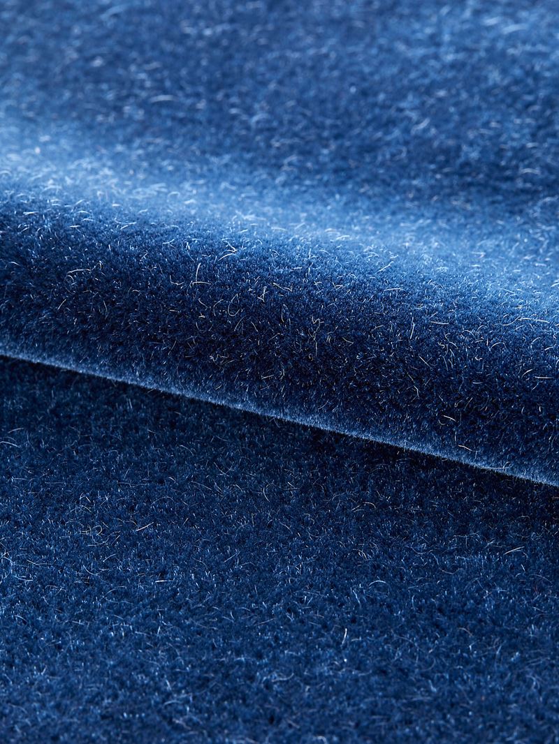 Scalamandre Fabric JB 07958216 Neva Mohair Lapis