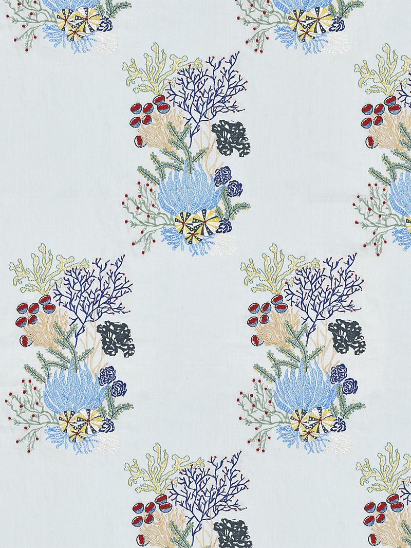 Scalamandre Fabric JM 00037072 Combe Martin Azure