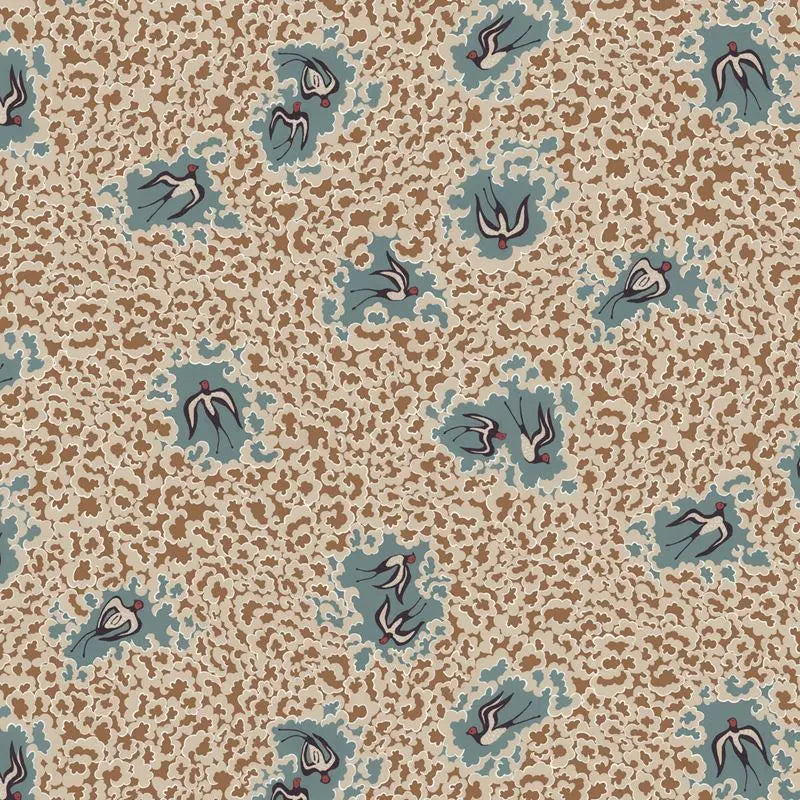 Kravet Couture Wallpaper JMW1020.01 Beas Swallows