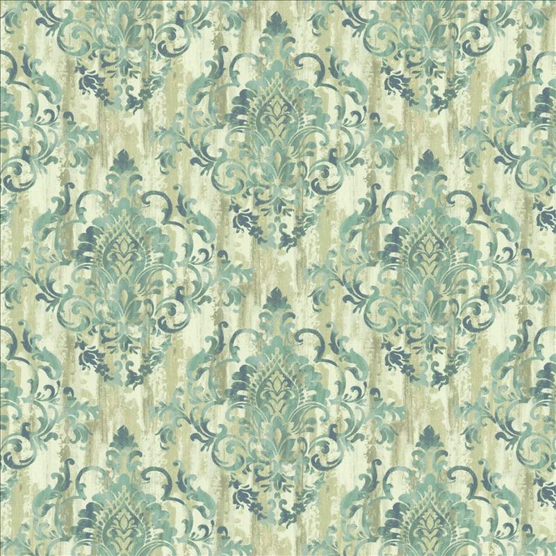 Kasmir Fabric Juliette Damask Teal