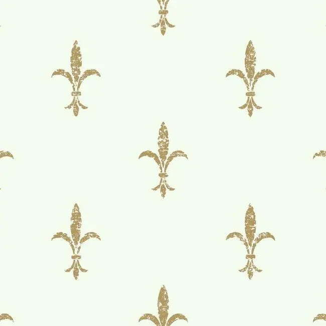 York Wallpaper KT2192 Fleur De Lis