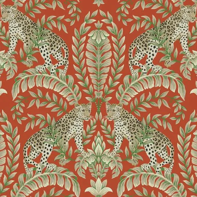 York Wallpaper KT2201 Jungle Leopard