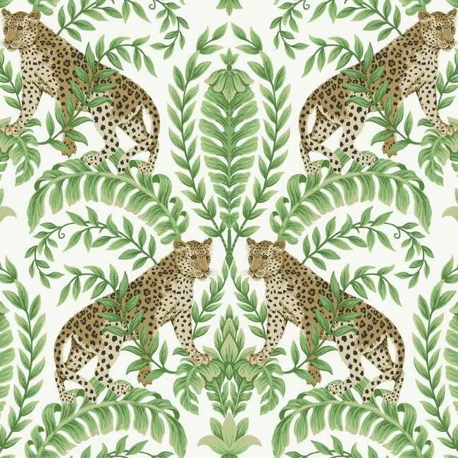 York Wallpaper KT2203 Jungle Leopard