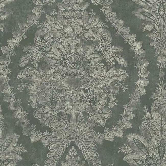 York Wallpaper KT2216 Charleston Damask