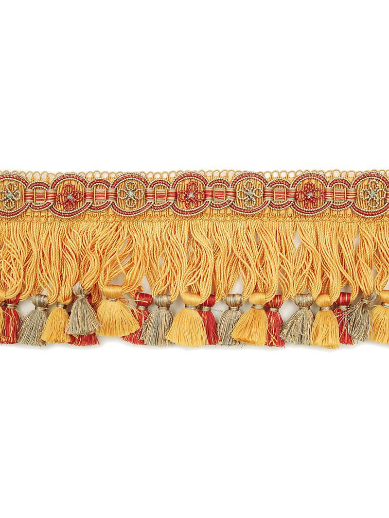 Scalamandre Fabric LA 30592210 Siecle Condillac Fringe Gold