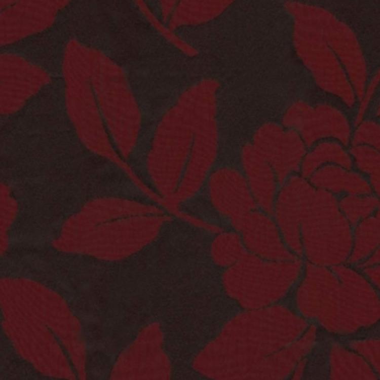 RM Coco Fabric LA FLORA Red Black