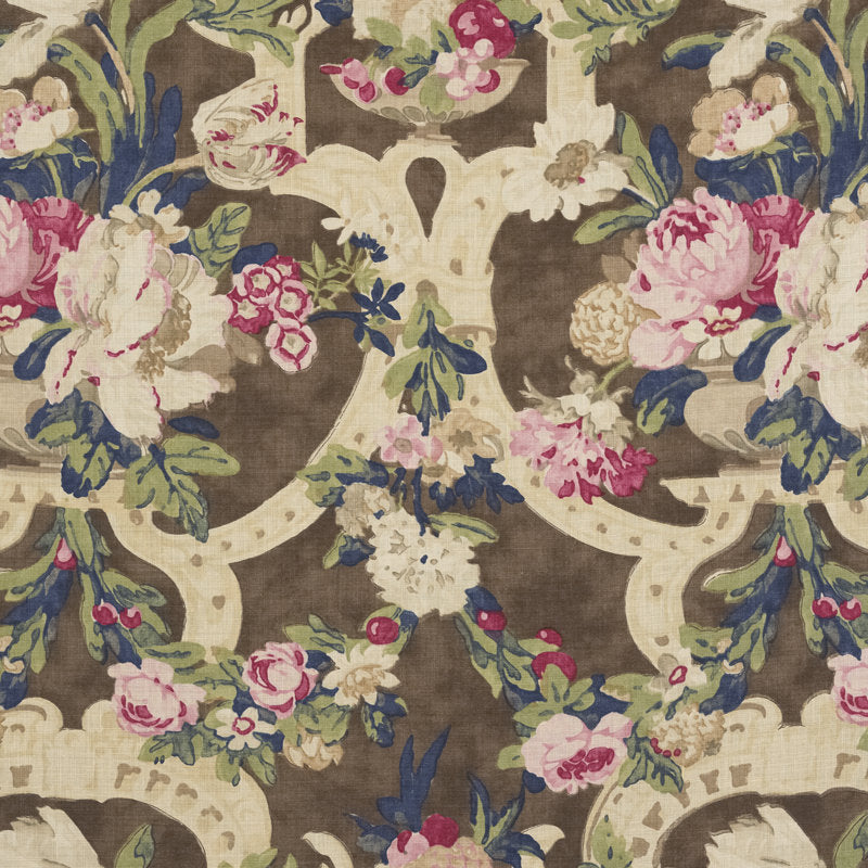 Ralph Lauren Fabric LCF66146F Hathersage Floral Juniper Berry